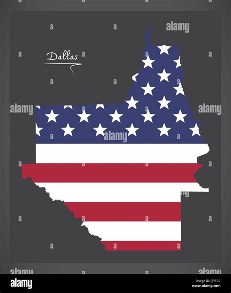 Dallas county flag Stock Vector Images - Alamy