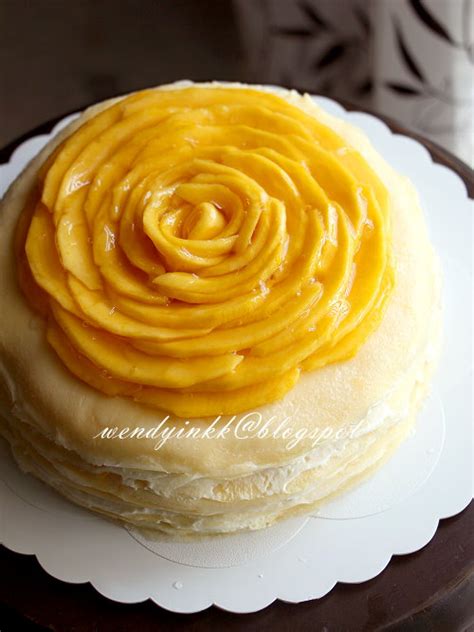 Table for 2.... or more: Mango Mille Crepe Cake