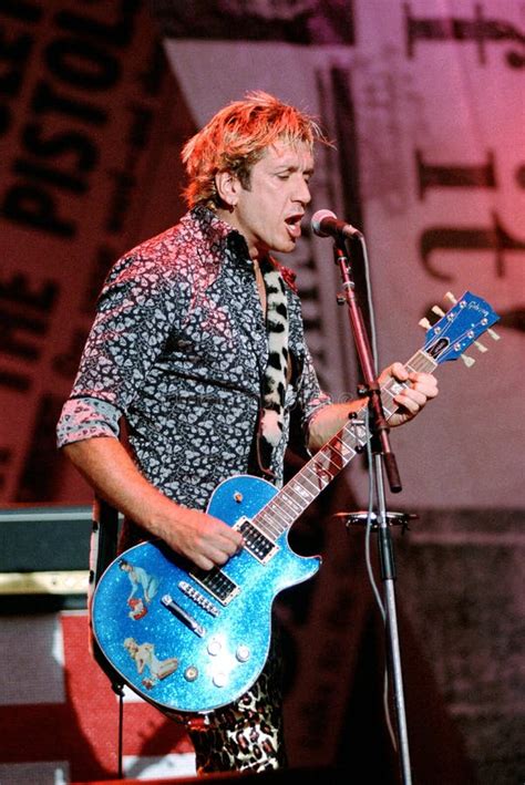 Sex Pistols, Steve Jones, during the Concert Editorial Stock Photo ...