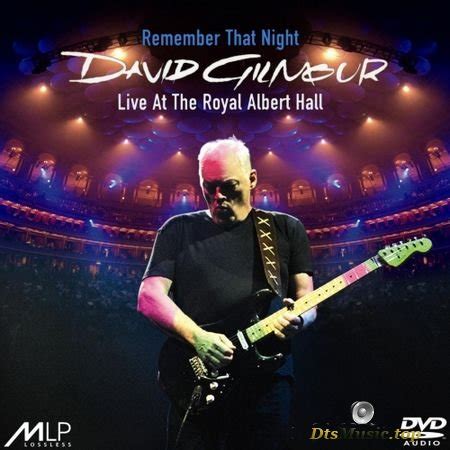 DTS David Gilmour (Pink Floyd) - Remember That Night (Special edition ...