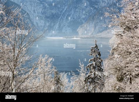 Lake in Winter, Königssee, Nationalpark Berchtesgaden, Bavaria, Germany Stock Photo - Alamy