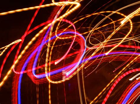 Free Images : light, line, color, circle, at night, night lights, long shutter speed, night ...