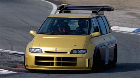 Remember when Renault crammed an F1 engine inside a minivan?