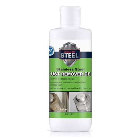 8.5 oz. Stainless Steel Rust Remover Gel-B450-250 - The Home Depot