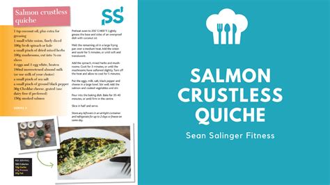 Salmon Crustless Quiche