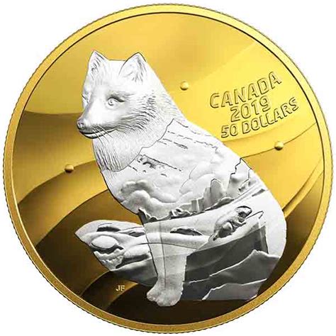 2019 $50 FINE SILVER COIN MY INNER NATURE: ARCTIC FOX [170660] - Bullion Mart