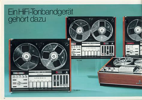HiFi-Tonbandgerät by Grundig, 1973