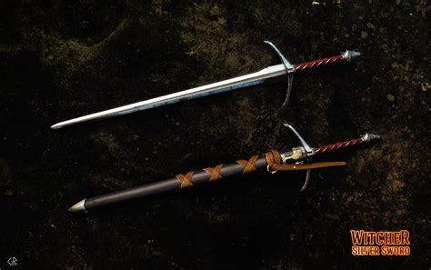 Witcher silver sword by R1EMaNN on DeviantArt