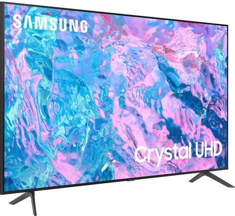 Best Buy: Samsung 65” Class CU7000 Crystal UHD 4K Smart Tizen TV (2023) UN65CU7000FXZA