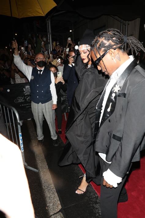 RIHANNA and Asap Rocky Heading to Met Gala in New York 09/13/2021 – HawtCelebs