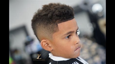 Low Cut Hairstyles Black Kids - Wavy Haircut