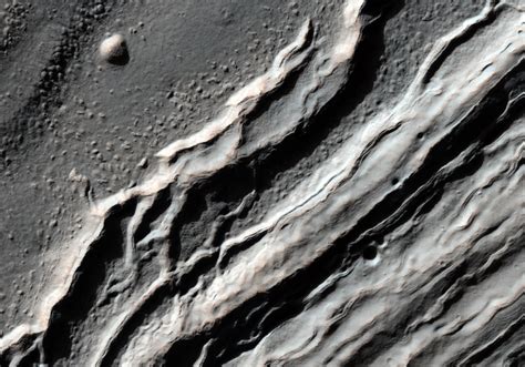 Intra-Crater Structure in NW Hellas Basin | Mars From Space