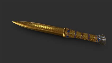 Tutankhamen Dagger - 3D model by ramski [c7bf96f] - Sketchfab