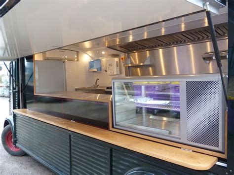 Food Truck Interior, Caravan Interior, Interior Shop, Catering Van, Catering Trailer, Food Cart ...