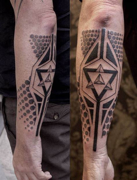 Forearm Geometric Tattoo Images - Forearm Geometric Tattoo Images