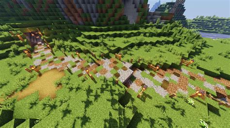 Anyone have any medieval town/road designs? : r/Minecraft