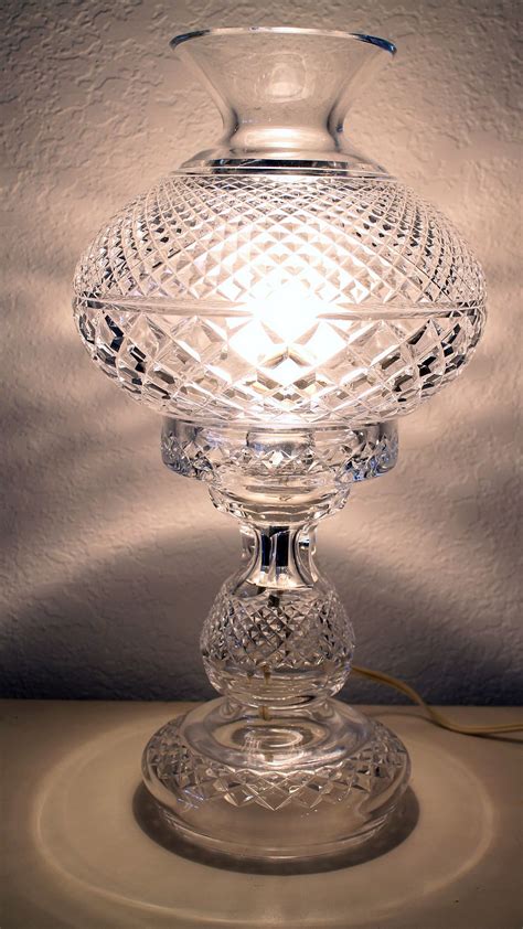 Waterford Crystal Alana Table Lamp | Antique glass, Waterford crystal ...