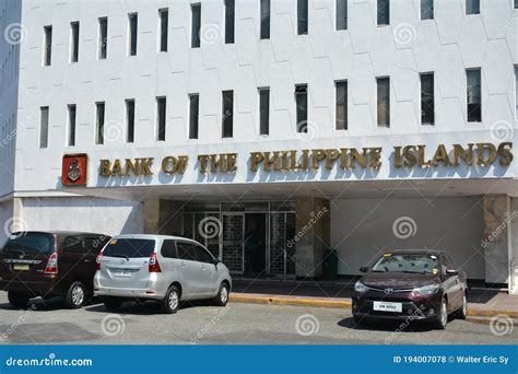 BPI Bank Of The Philippine Islands Facade At Intramuros In Manila, Philippines Editorial Image ...