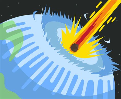 Clipart Picture Meteor Crash