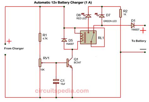 12v Motorcycle Battery Charger Circuit Diagram