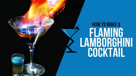 Flaming Lamborghini - Cocktails & Drink Recipes | Drink Lab