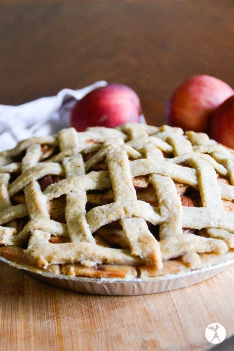 Gluten-Free Honey Apple Pie :: egg-free, dairy-free option