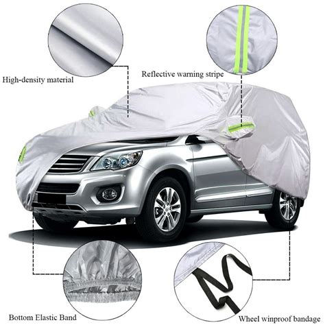 Universal Suv Car Cover,waterproof Car Cover, Suv Protection Cover Breathable Outdoorfor All ...