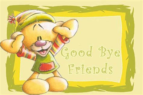 Send Free ECard : Good Bye Friends from Greetings101.com