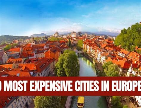 Most Expensive Cities In Europe - La Vie Zine