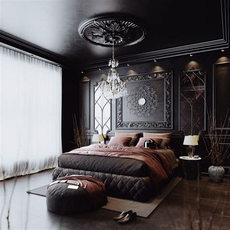 51 Dark Bedroom Ideas With Tips And Accessories To Help You Design YoursInterior Design Ideas.