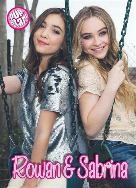 Rowan Blanchard And Sabrina Carpenter Photoshoot