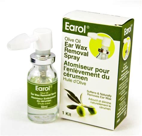 Earol Olive Oil Ear Wax Removal Spray 1 Kit – Pharmacy For Life