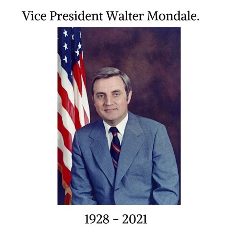 VICE PRESIDENT WALTER MONDALE. – {HEART'S, FOREVER!}