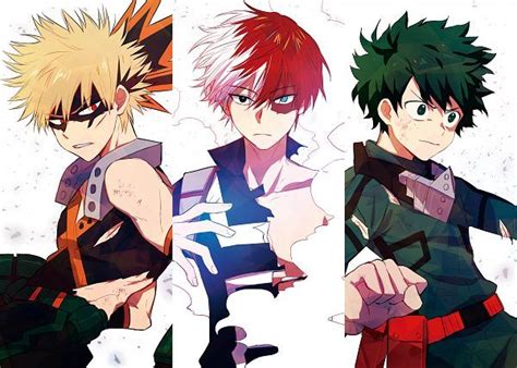 My Hero Academia // BNHA // Katsuki Bakugo // Kacchan // Shoto Todoroki ...