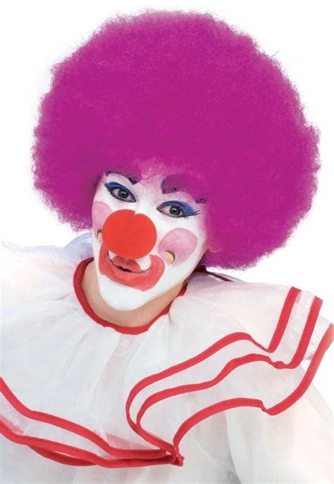 Deluxe Purple Clown Wig - Screamers Costumes