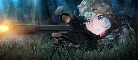 Sniper Rifle Grisaia Phantom Trigger Snipers Anime - Grisaia Phantom ...