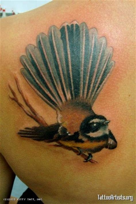 112 best Tuis / fantails for tattoo inspiration images on Pinterest | New zealand, Exotic birds ...