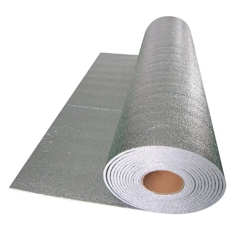 Aluminum foil polyethylene PE foam thermal insulation material roll ...