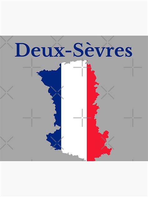 "Deux-Sevres Map, France, French Department" Poster by marosharaf ...