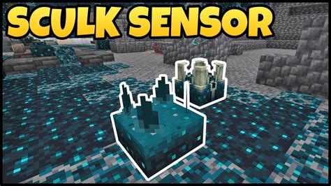 How To Use SCULK SENSOR In MINECRAFT - YouTube