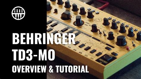 Behringer Td-3-mo Manual