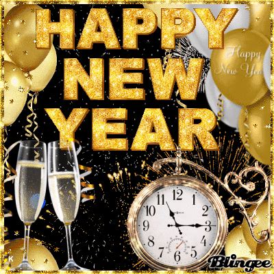 Golden Themed Happy New Year Gif Pictures, Photos, and Images for ...