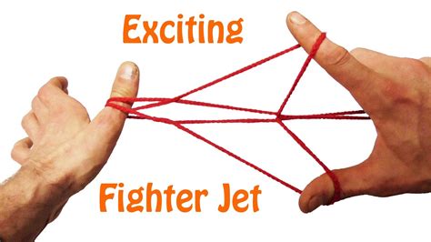 String Tricks! Beginners Fighter Jet String Figure - Tutorial - YouTube