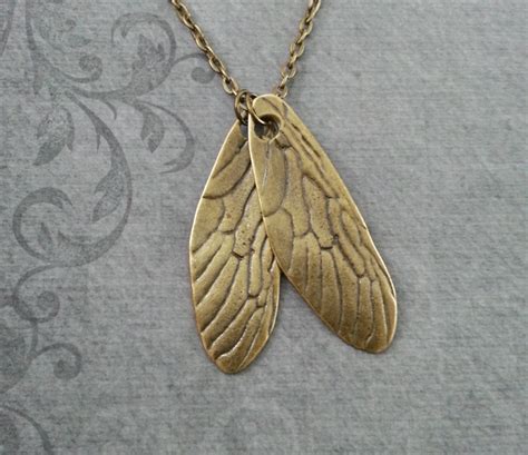 Dragonfly Wings Necklace Dragonfly Jewelry Insect Wing - Etsy India