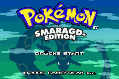 Pokemon - Smaragd-Edition Nintendo GameBoy Advance (GBA) ROM Download - Rom Hustler