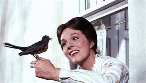 Mary Poppins 1964 GIF - MaryPoppins 1964 Bird - Discover & Share GIFs