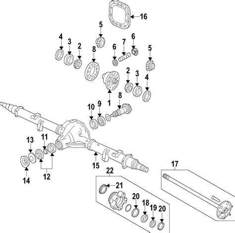 Ford Transit-250 Axle. Housing. (Rear) - CK4Z4010J | Mid-Tenn Ford ...