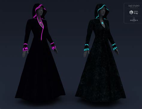 Sorceress Apprentice Outfit Textures | Daz 3D