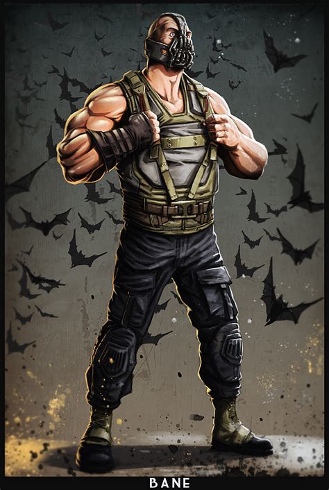 BANE the dark knight cartoon version by digitalinkrod on DeviantArt