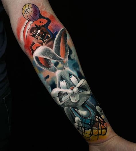 Space Jam Tattoo - Best Tattoo Ideas Gallery